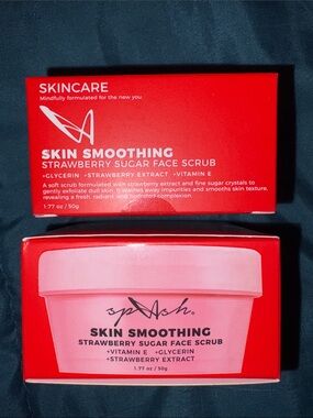 2 - LaSplash Skin Smoothing Strawberry Sugar Face Scrub - 1.77 oz x 2